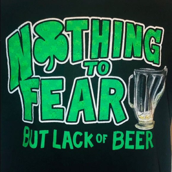 Black Beer Shirt (Classic Saying). Bin 5 - Picture 2 of 4